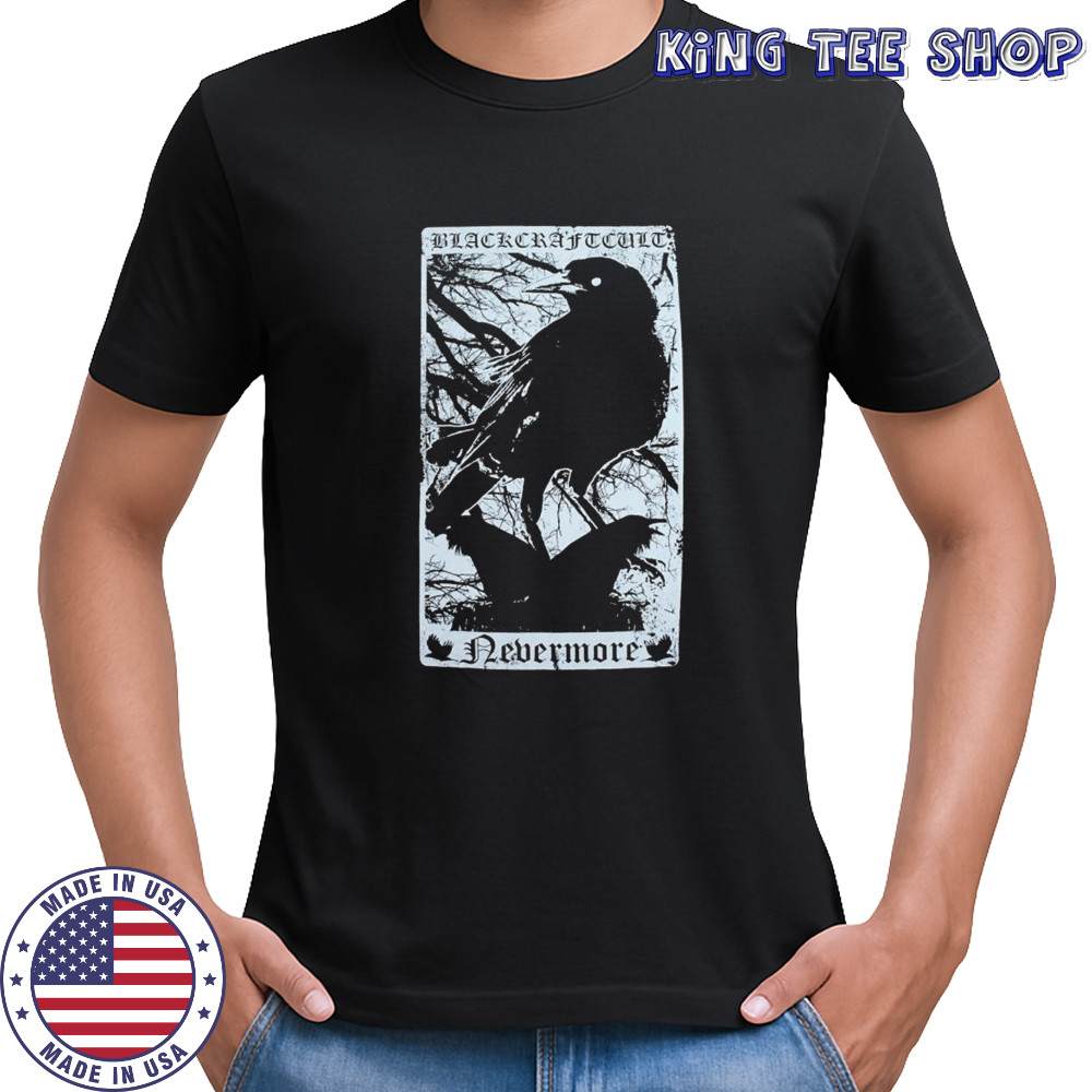 Blackcraft Cult Nevermore Tarot Crowd T-shirt