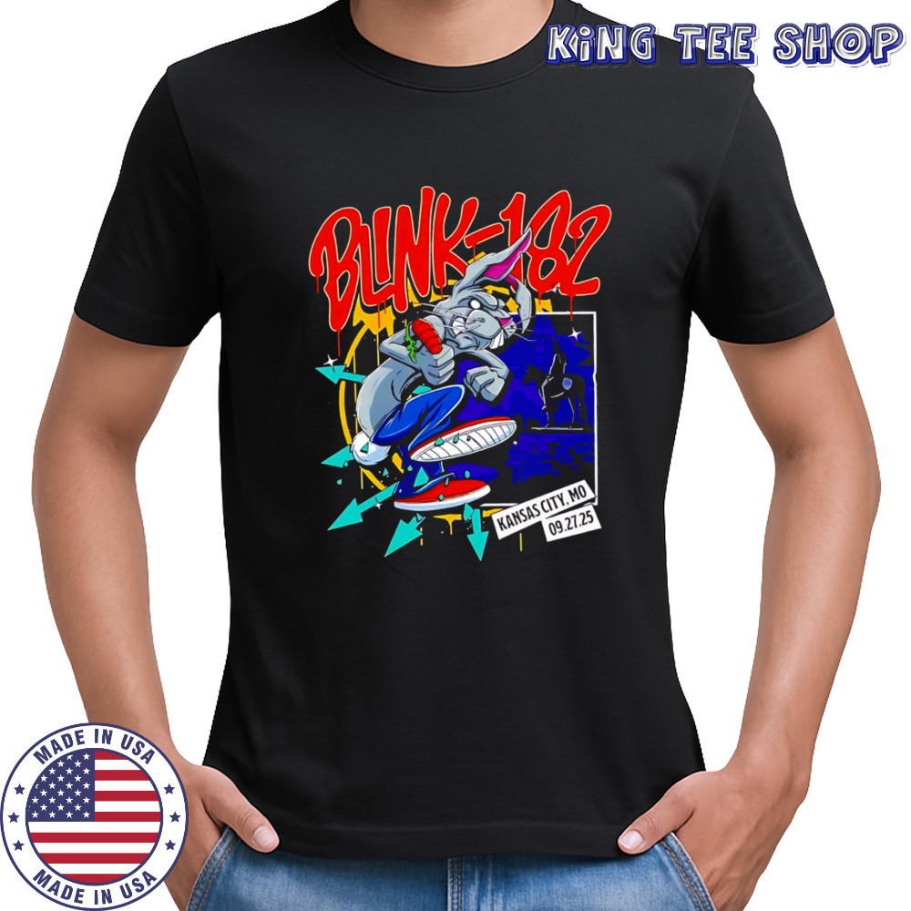 Blink 182 Kansas City Missouri 2025 Venue shirt