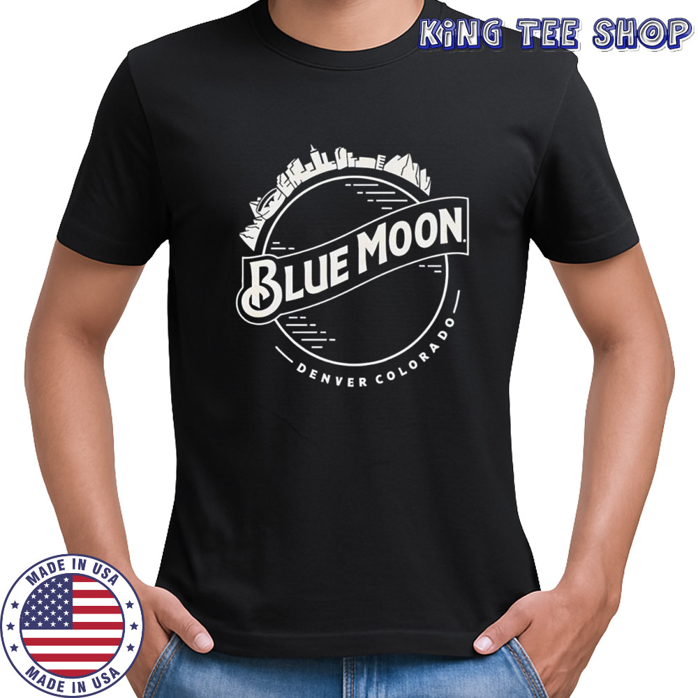 Blue Moon Denver Colorado logo shirt