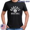 Bobcats Ohio Basketball With Bobcat logo ball shirt