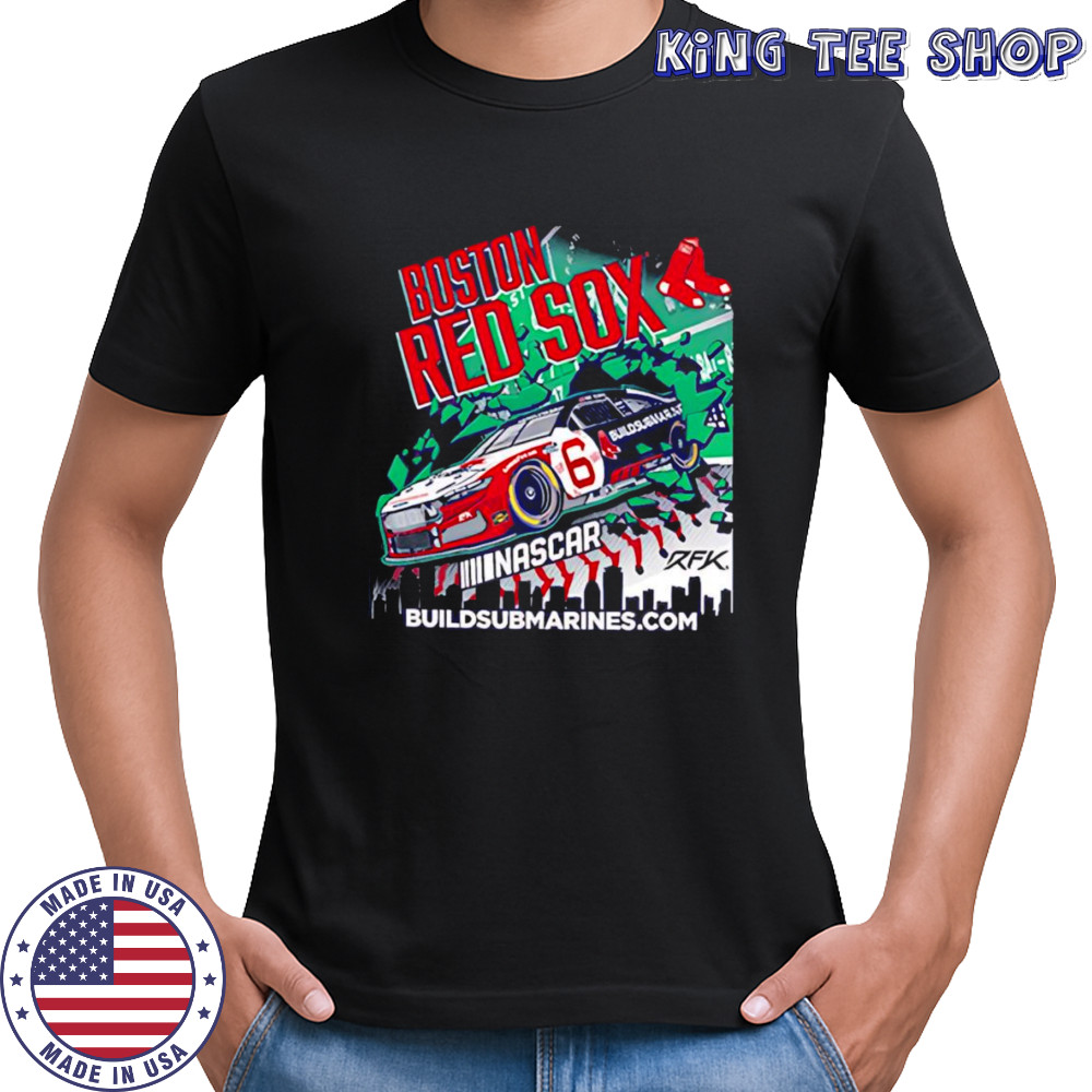 Brad Keselowski BuildSubmarines Boston Red Sox shirt