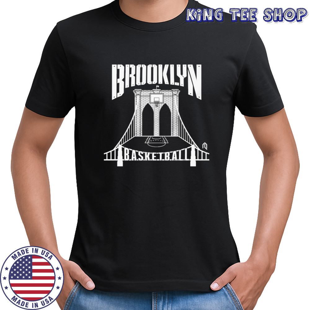 Brooklyn Nets Basketball Bridge T-Shirt