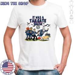Buffalo Bills football it was a tailgate smash Halloweens characters shirt
