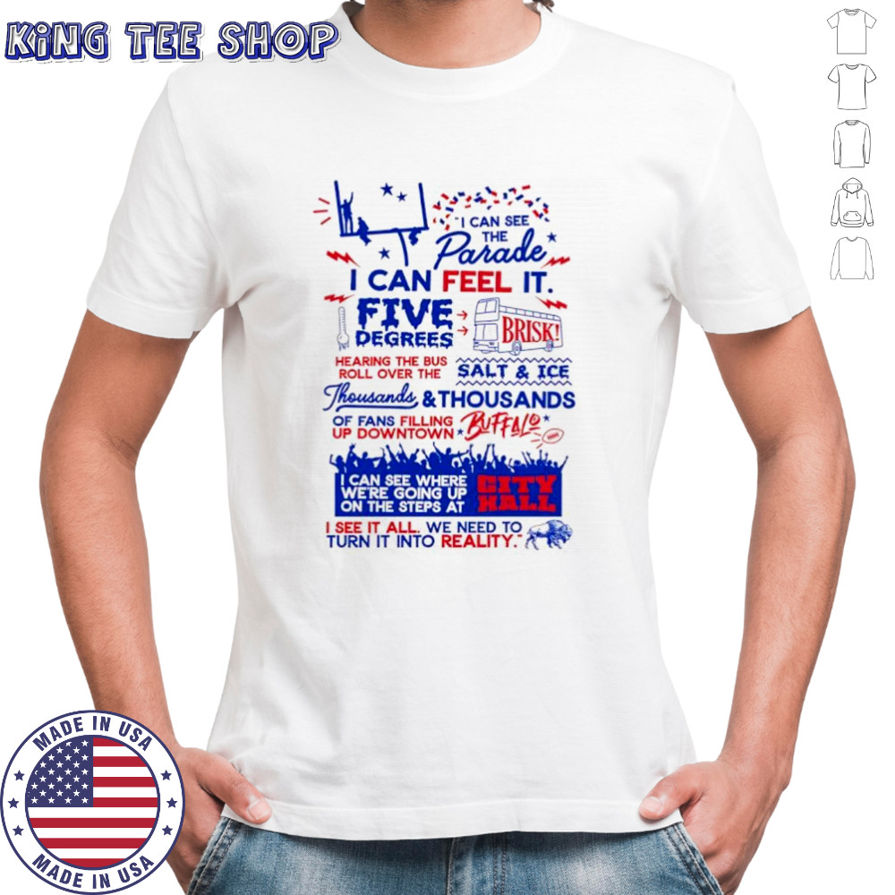 Buffalo Bills I can see the Parade football lover shirt