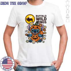 Buffalo Wild Wings Stitch pumpkin costume Halloween shirt