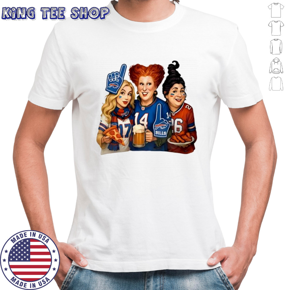 Buffaloween Hocus Pocus x Buffalo Bills NFL football lovers shirt