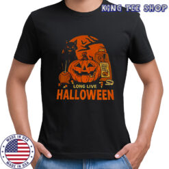 Cat pumpkin long live Halloween Day 2025 shirt