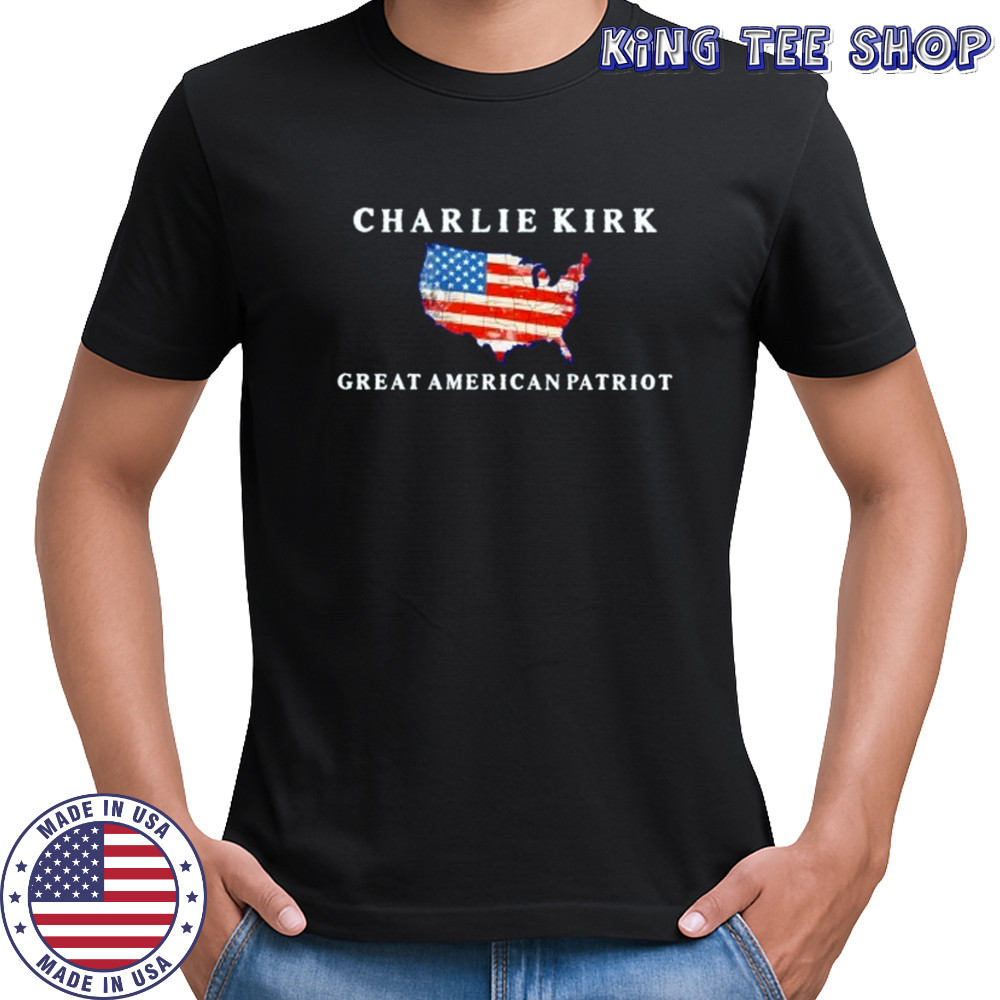 Charlie Kirk Great American Patriot shirt