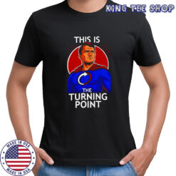 Charlie Kirk Superhero this is the turning point shirt
