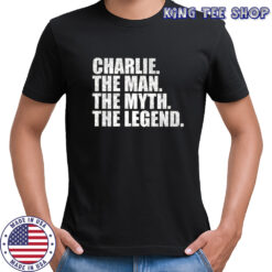 Charlie Kirk the man the myth the legend vintage shirt