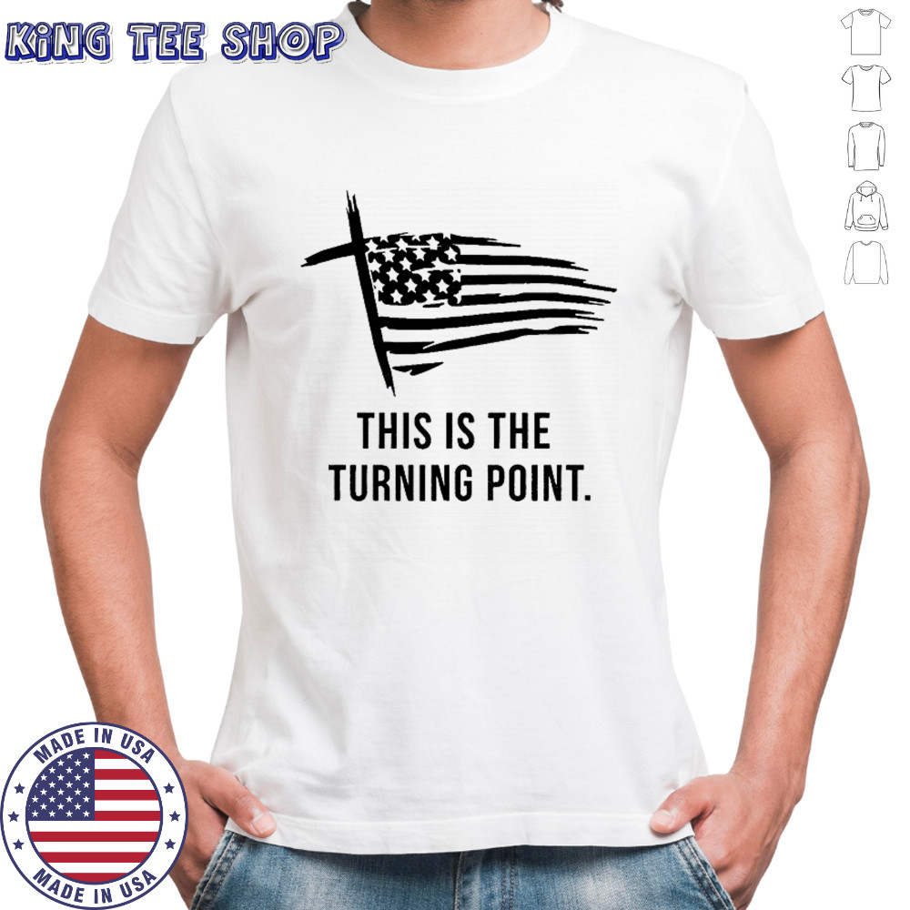 Charlie Kirk Turning Point Cross American shirt
