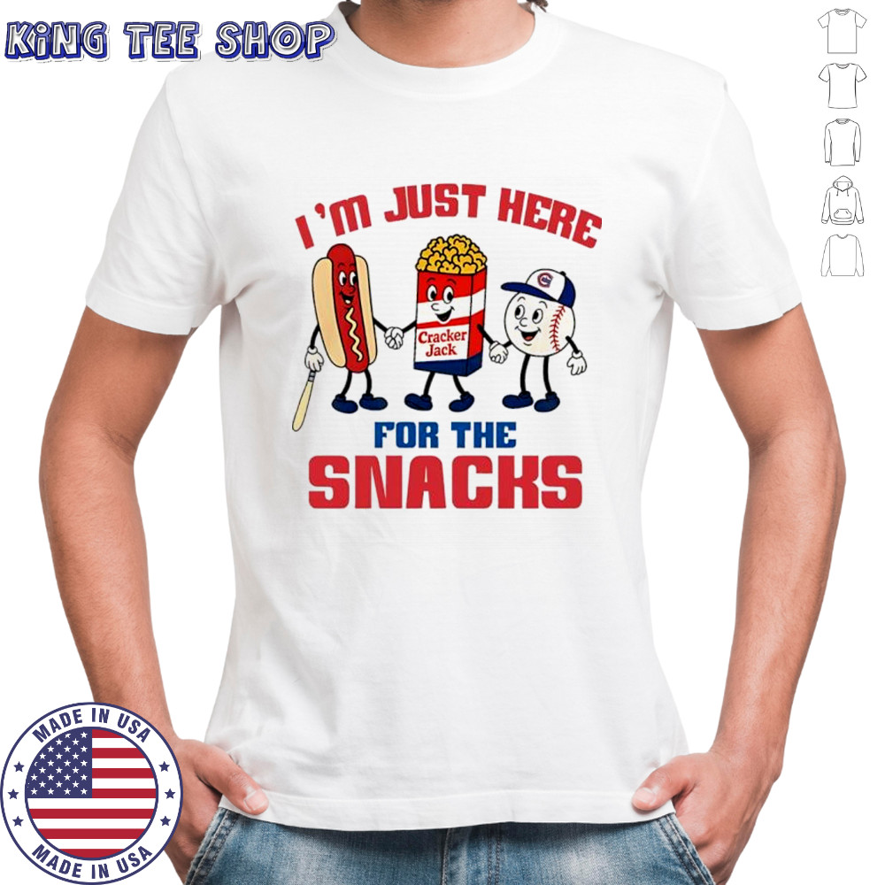 Chicago Cubs I’m just here for the Snacks shirt