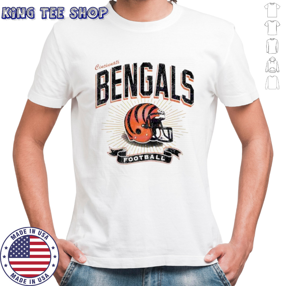 Cincinnati Bengals Football Helmet Distressed Vintage shirt