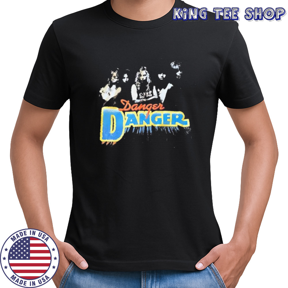 Danger Danger Band Logo 80s Rock shirt
