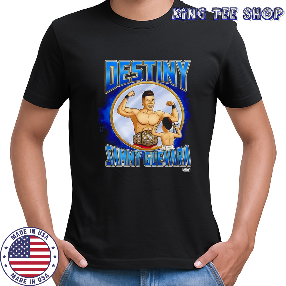 Destiny Sammy Guevara AEW graphic shirt