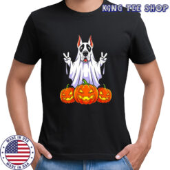 Dog Ghost Pumpkin Halloween shirt