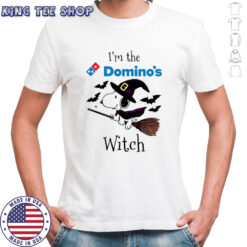 Domino’s Pizza X Snoopy I’m the witch Halloween shirt