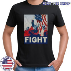 Donald Trump Fight Iconic American flag shirt