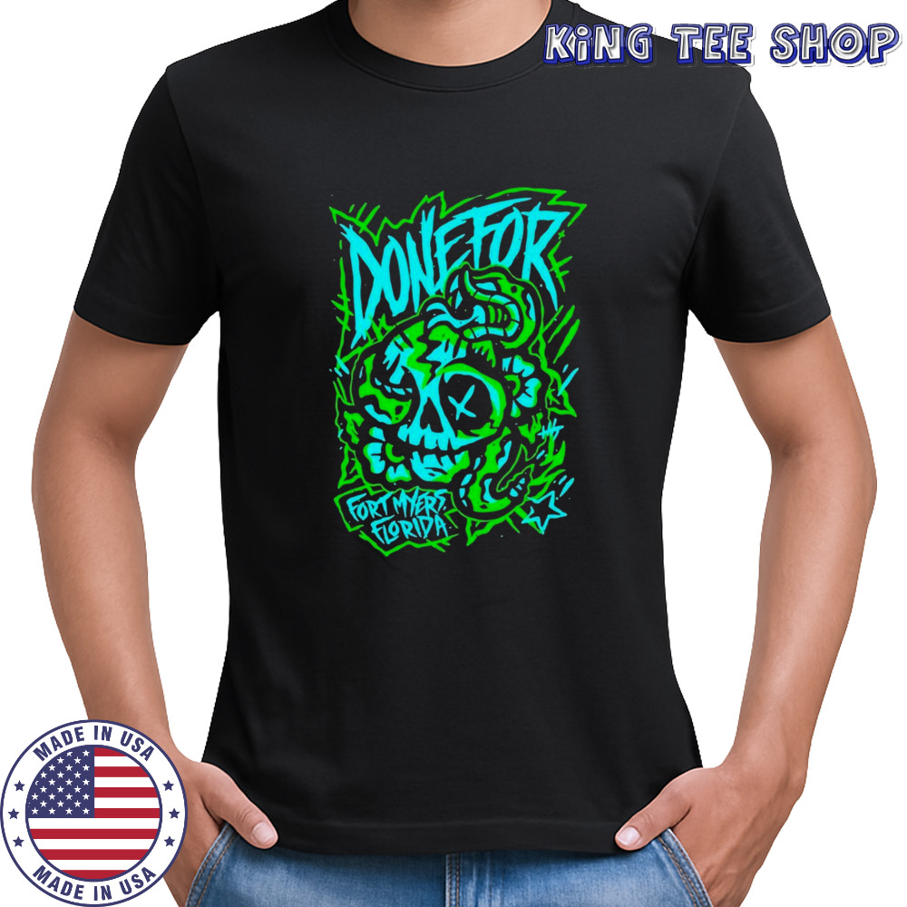 Donefor Fort Myers Florida Snakey Snakey T-shirt
