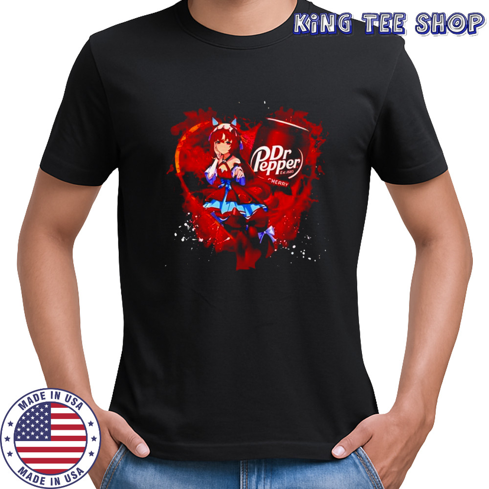 Dr Pepper Cherry Anime shirt