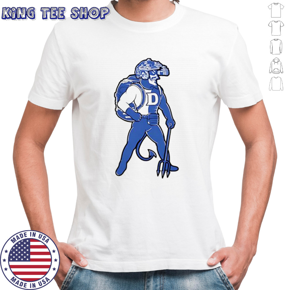 Duke Blue Devils soldier night vision tactical gear warrior shirt