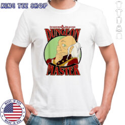 Dung Master Dungeons and Dragons cartoon character shirt