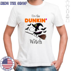 Dunkin’ Donuts X Snoopy I’m the witch Halloween shirt