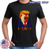 F-Caw-F Funny Chicken Political Humor Satire Trump Parody shirt