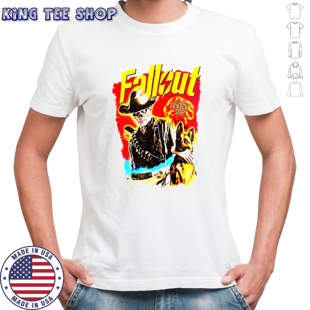 Fallout Universal Studios Halloween Horror nights 2025 shirt