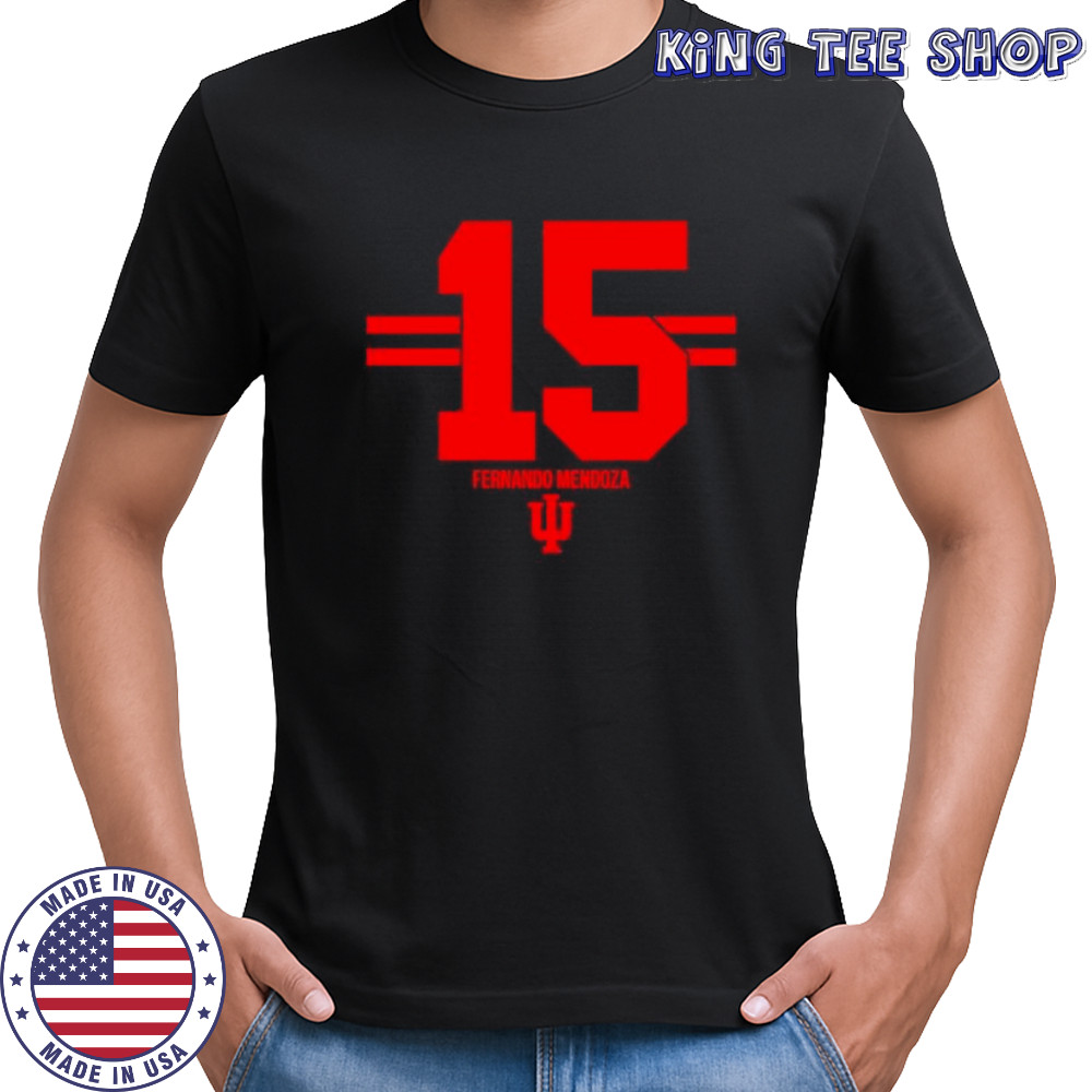 Fernando Mendoza Indiana Number 15 Sports shirt