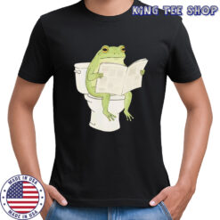 Frog Toilet Humor Funny shirt