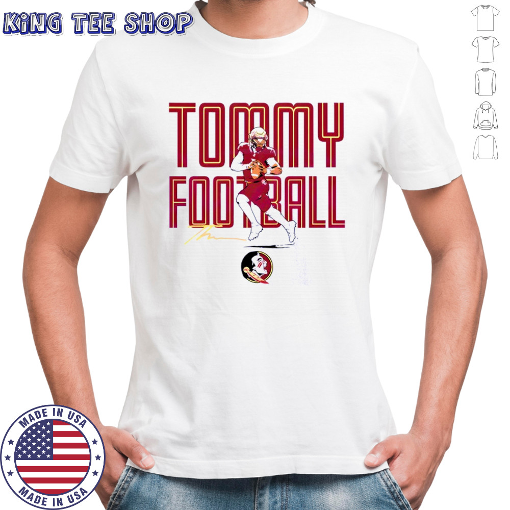 FSU Florida State Seminoles Tommy Castellanos Tommy Football Signature Shirt