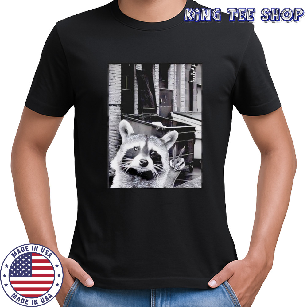 Funny Raccoon Selfie shirt