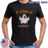 Ghost F-CAW-F Chicken political parody Halloween shirt
