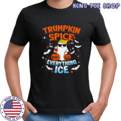 Ghost x Trumpkin spice and everything ICE Halloween sarcastic shirt