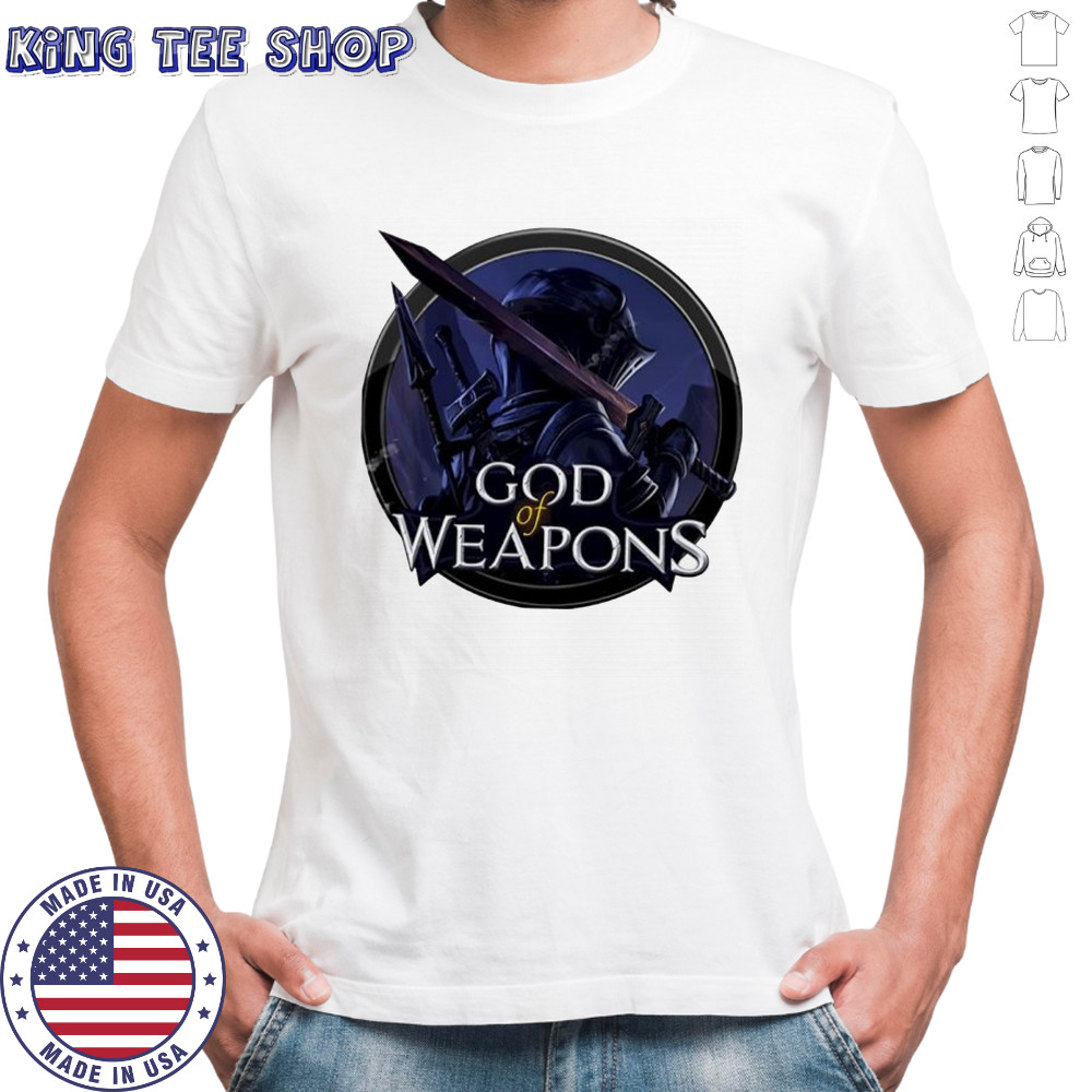 God of Weapons logo shirt