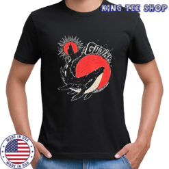 Gojira Flying Whales Space Humpback Whale shirt