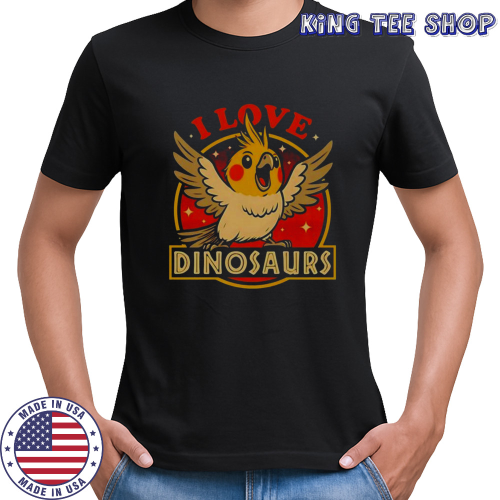 Good Bird Love Dinosaurs T-Shirt