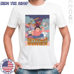 Good Steven Universe Three Magical Guardians Of The Universe And Steven T-Shirt