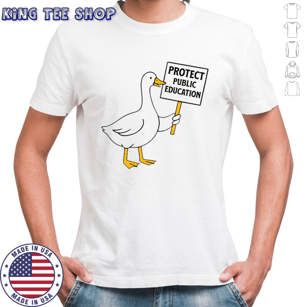 Goose protect public education back to school shirt