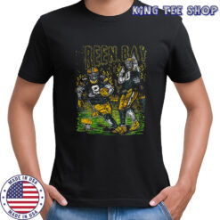 Green Bay Packers Zombie Football Players Halloween Graphic shirt