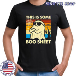 Halloween Ghost Retro Vintage this is some boo sheet shirt