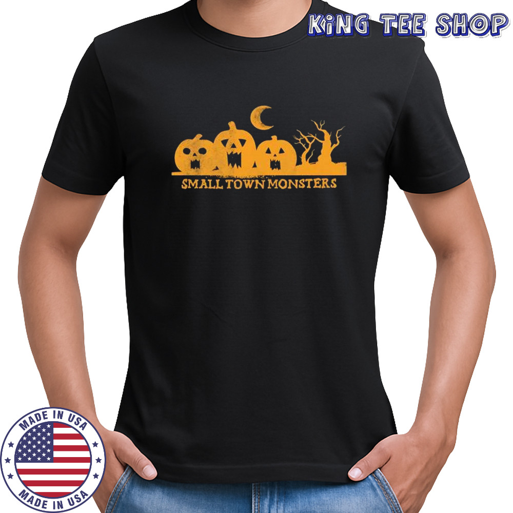 Halloween pumpkins Small Town Monsters shirt