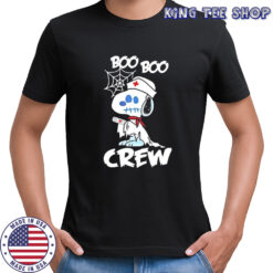 Halloween Snoopy Nurse Boo Boo Crew shirt