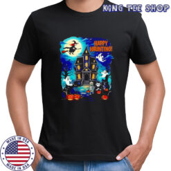 Halloween Witch and Haunted House 2025 shirt
