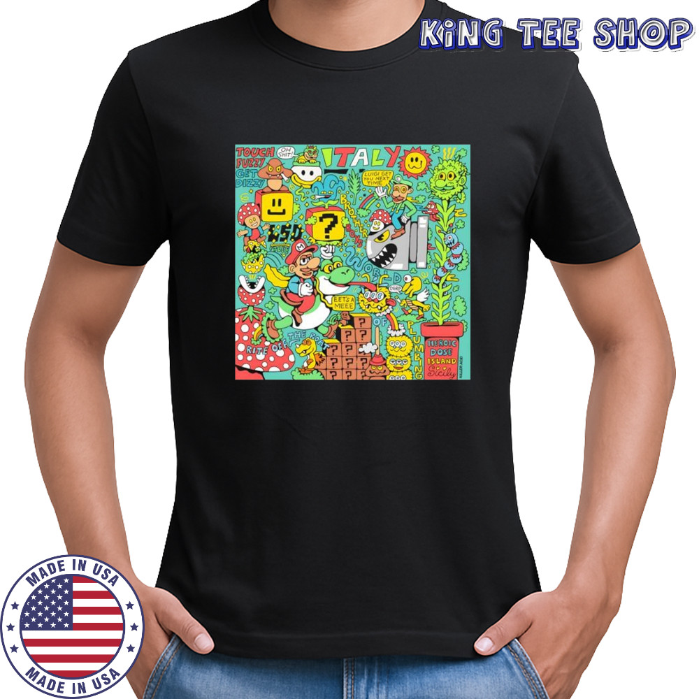 Happy 40Th Super Mario Bros shirt