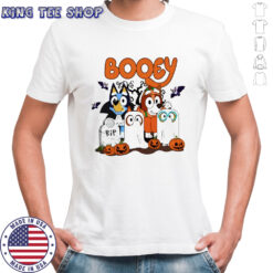 Happy Halloween Booey Rip ghost dog shirt