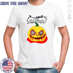 Happy Halloween Scary Pumpkin Horror T-Shirt