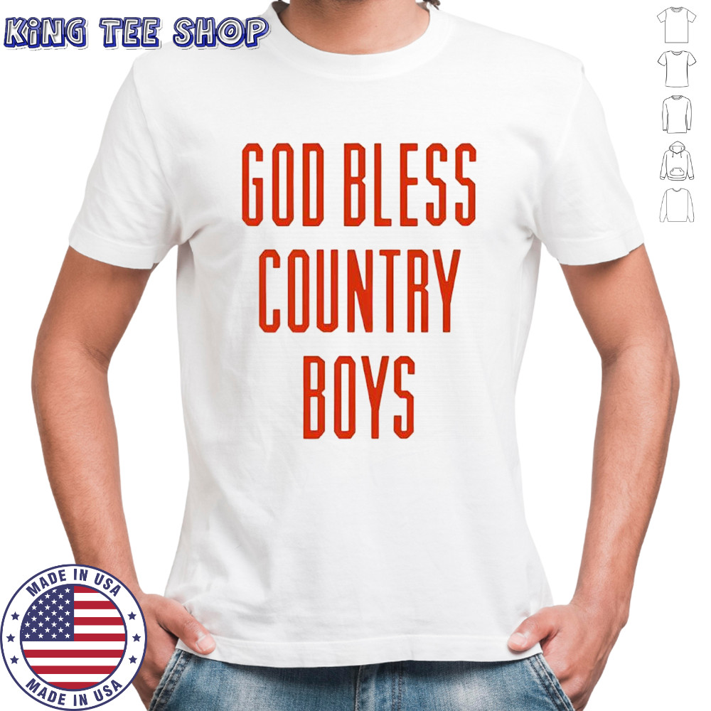 Hardy God Bless Country Boys shirt