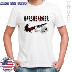 Harshbarger Just Did It Halloween shirt